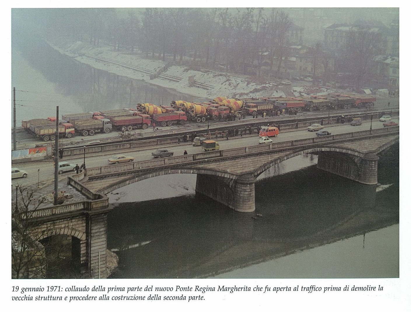 L'impossibilità di mantenere la vecchia struttura del ponte @ Ponte Regina Margherita