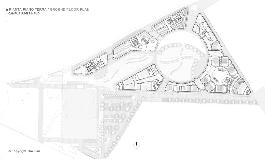 Ground floor plan @ Campus Luigi Einaudi