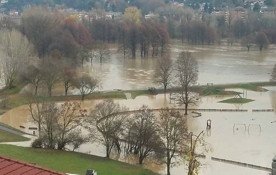 Alluvione del 2016 @ Parco delle Vallere
