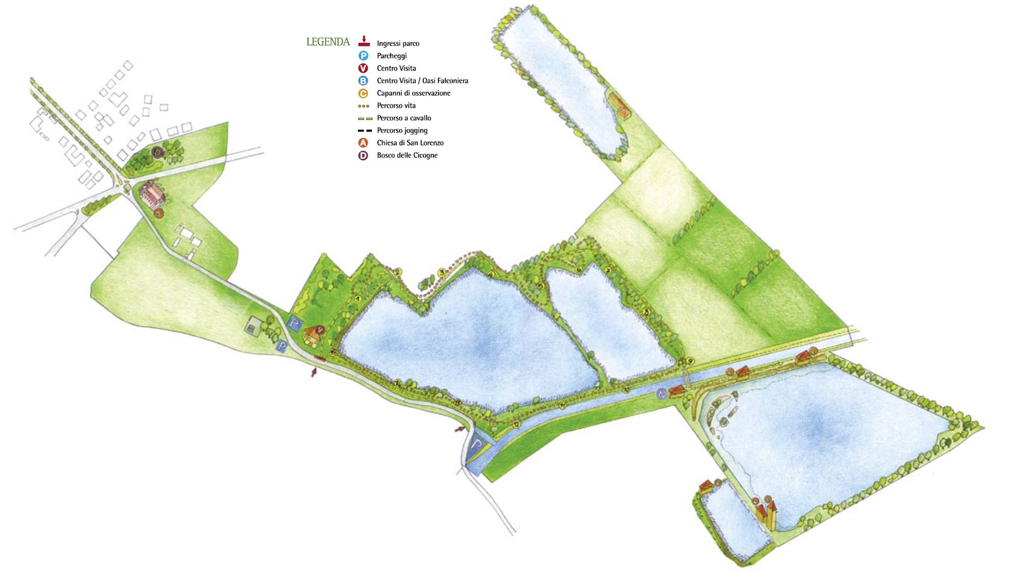 Masterplan di progetto @ Parco di san Lorenzo