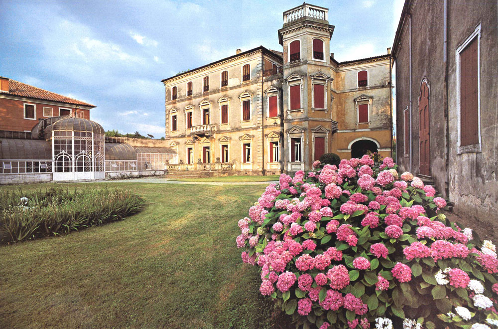 La villa e la scala @ Villa Zenobio-Albrizzi