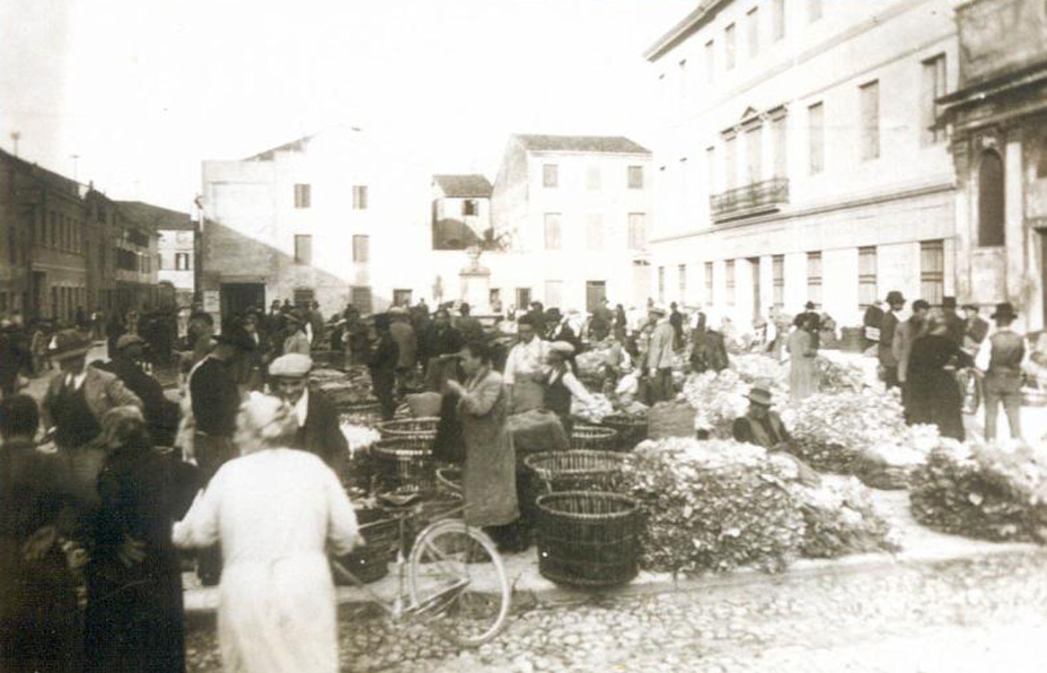 Durante il mercato @ Piazza Trento Piazza Trieste