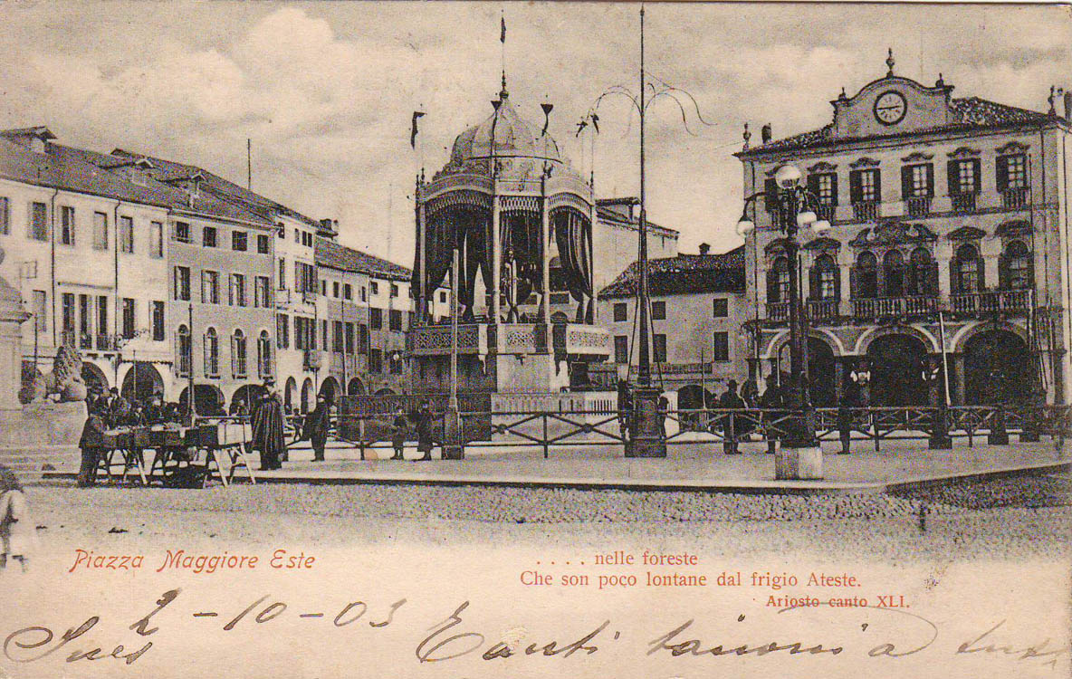 La Pagoda in piazza, 1903 @ Piazza Maggiore
