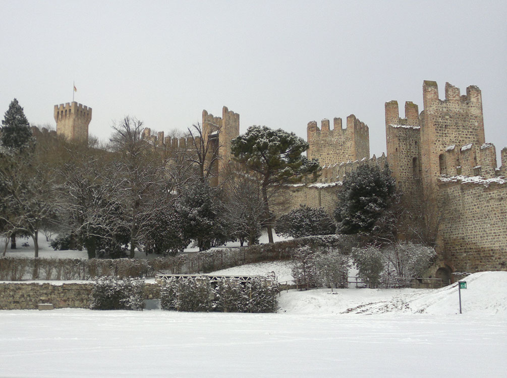 Sotto la neve @ Parco Castello Carrarese