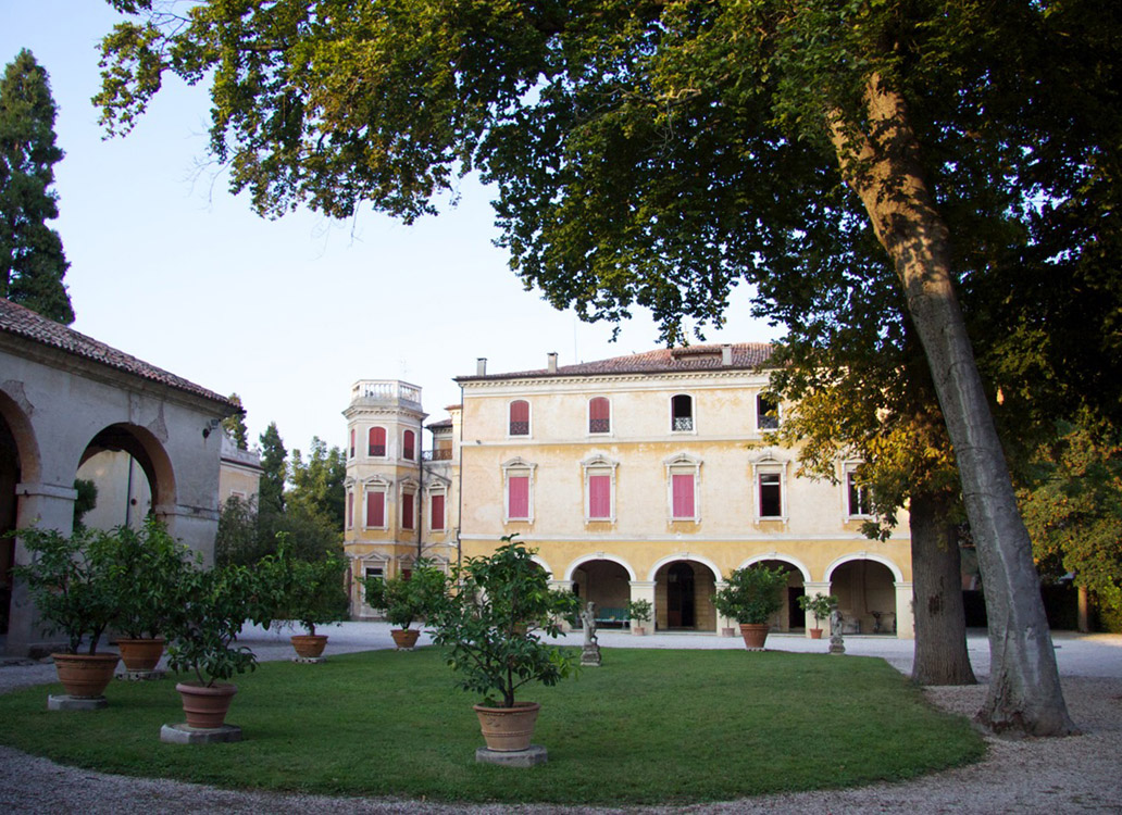 La corte e il parco @ Villa Zenobio-Albrizzi