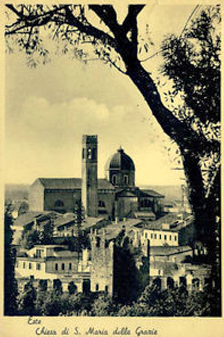 Vista dal Castello @ Basilica di Santa Maria delle Grazie