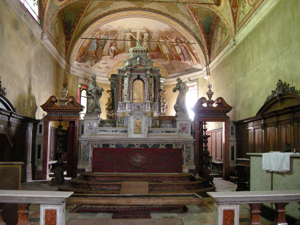 Coro e altare maggiore @ Santa Maria delle Consolazioni o "degli Zoccoli"