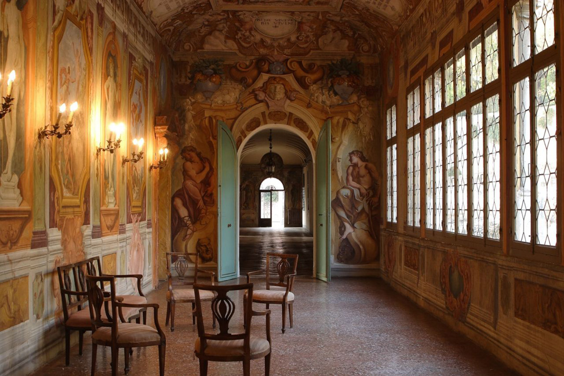 Le decorazioni e gli affreschi @ Villa Contarini detta Vigna Contarena