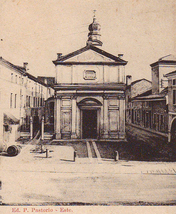 Una facciata classica, uguale nei secoli @ Chiesa di San Rocco