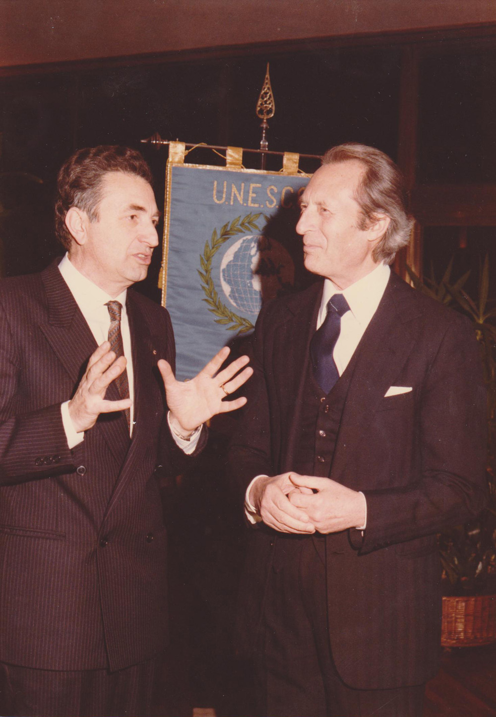 Meeting con Direttore D'orchestra Maestro Giulini. 1985 @ Club per l'Unesco Barletta