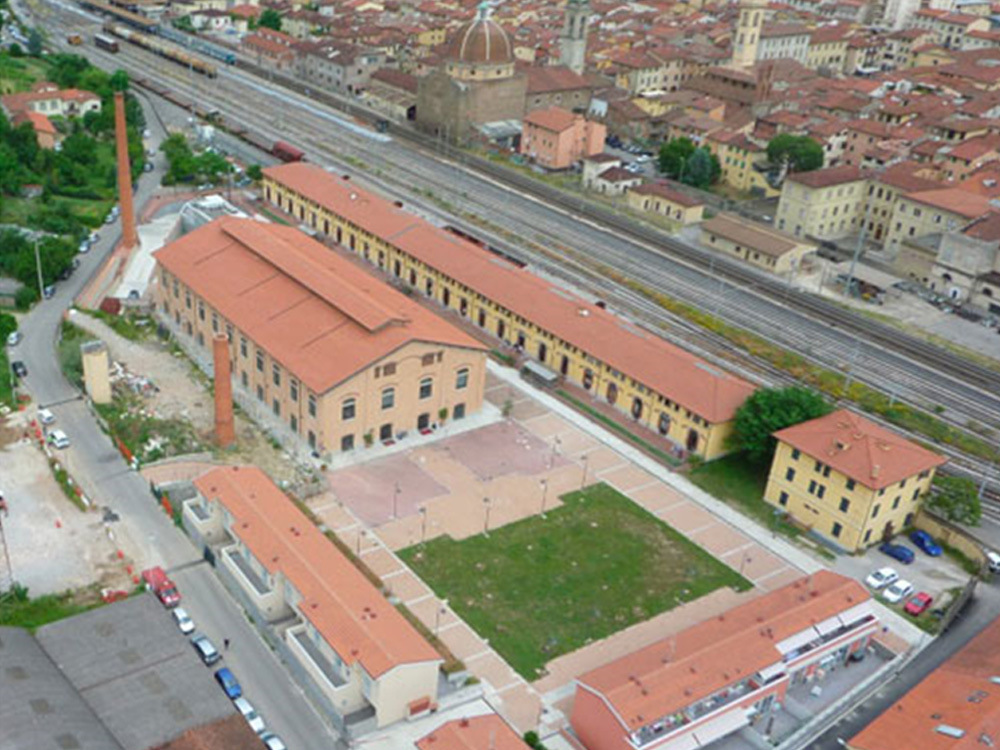 Vista aerea @ Istituto Ficlu - polo universitario del valdarno