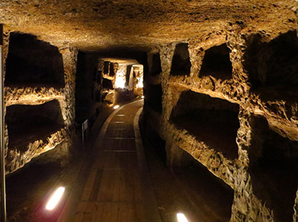 Interno Catacombe @ Venosa - Catacombe Ebraiche della Collina della Maddalena