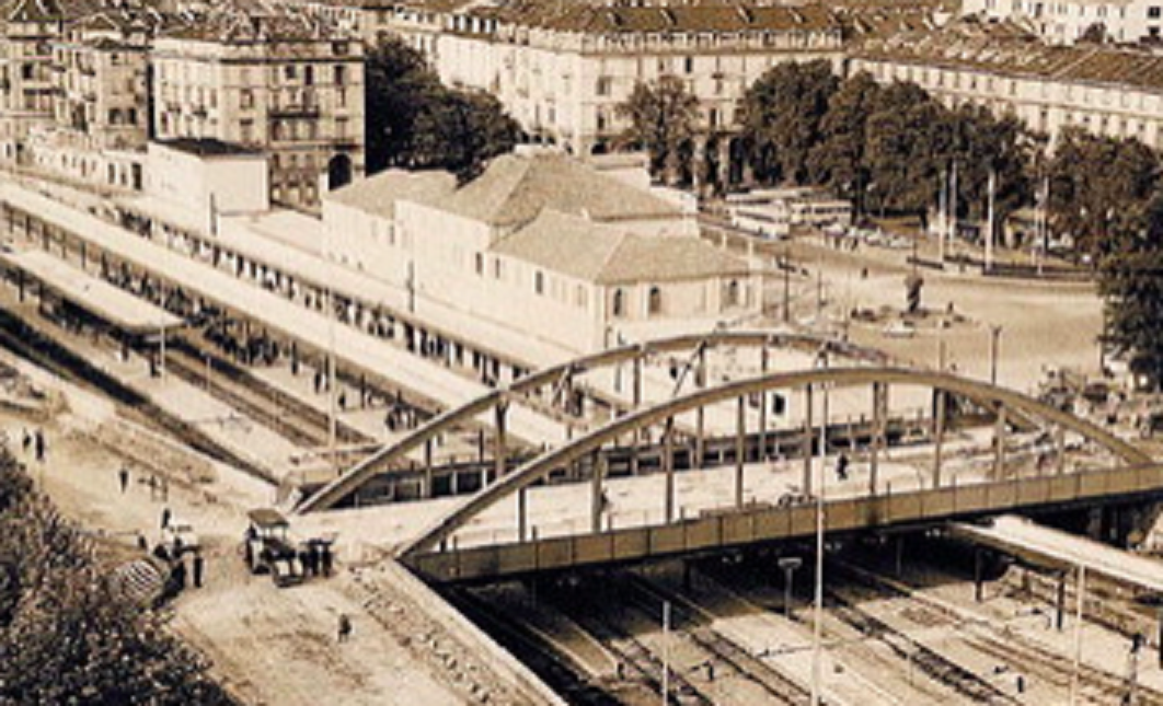How it looked in the past @ Porta Susa - Stazione FS. Torino