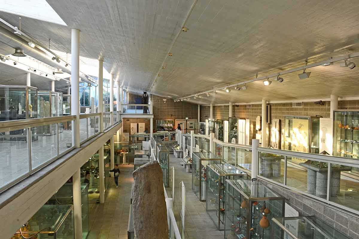The new connecting structure @ Museo di Antichità - Riqualificazione