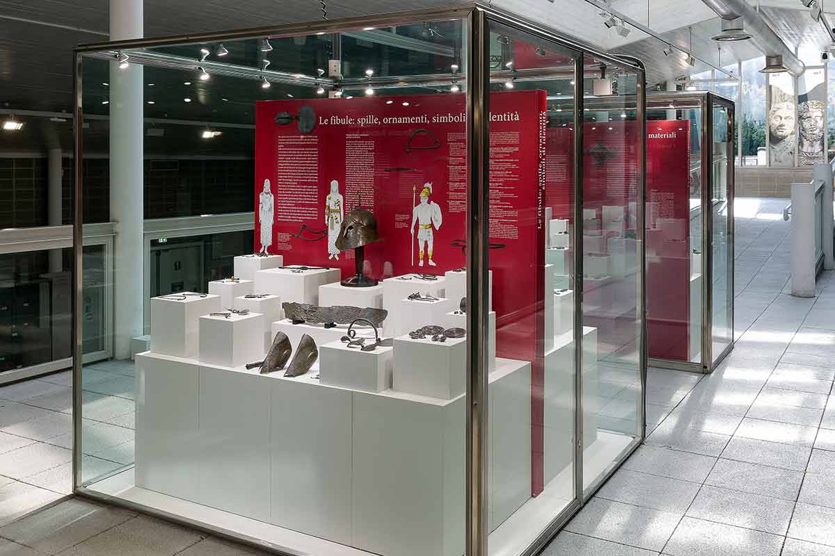 The exhibition's areas @ Museo di Antichità - Riqualificazione