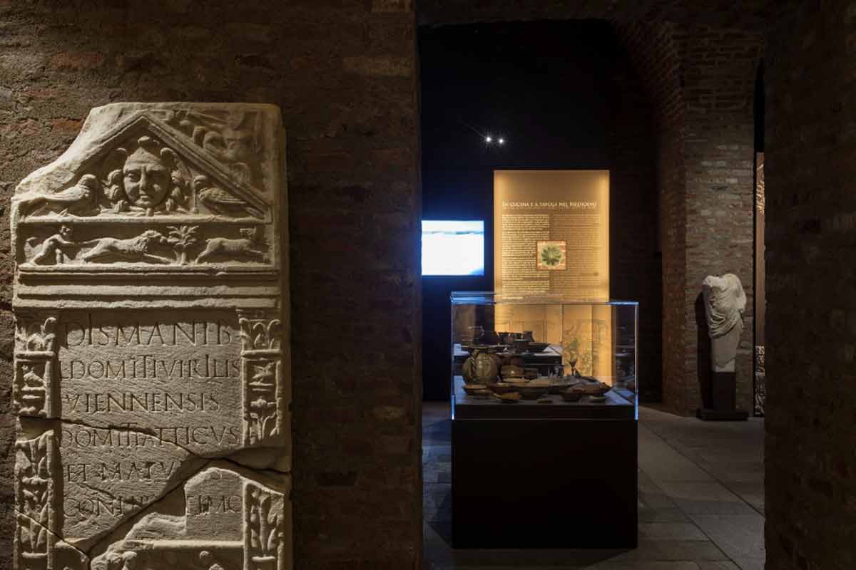 The exhibition @ Museo di Antichità - Riqualificazione