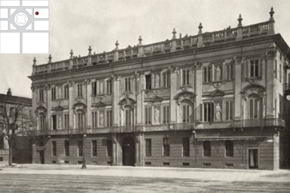 Palazzo Roero di Guerene @ Piazza Carlina (Carlo Emanuele II)