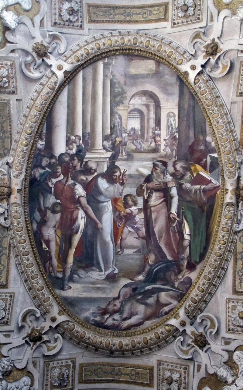 Gli affreschi di Luca Cambiaso @ Chiesa di San Matteo