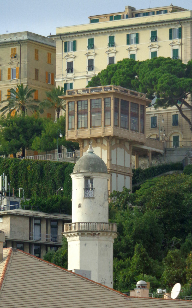 La torretta stile Liberty @ Ascensori di Castelletto