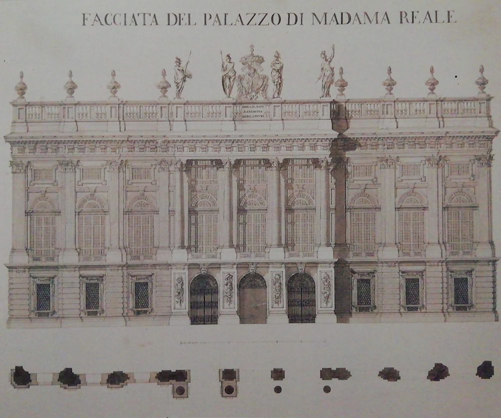 Juvarra's façade @ Palazzo Madama