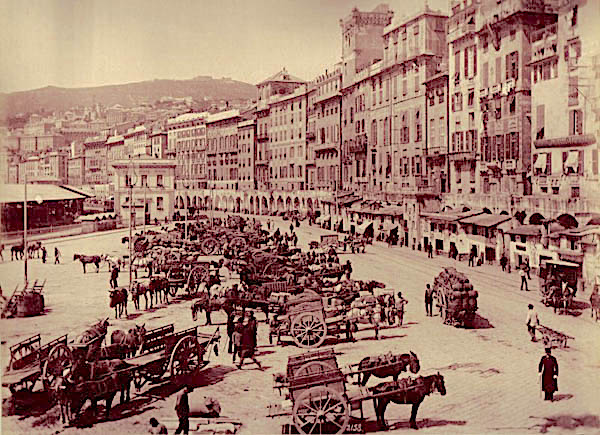 Carri da Caricamento (1880) @ Piazza Caricamento