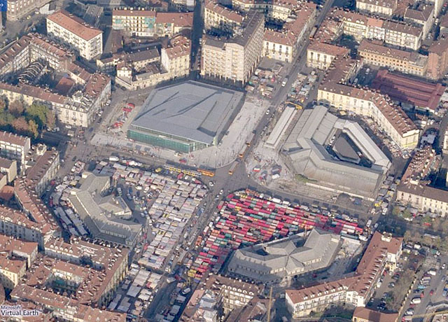 Pezzo forte della geometria torinese @ Mercato di Porta Palazzo - Piazza Repubblica