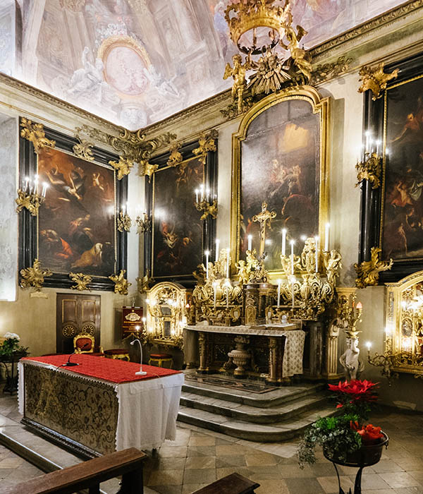La cappella ospita i grandi artisti barocchi @ Cappella dei Mercanti