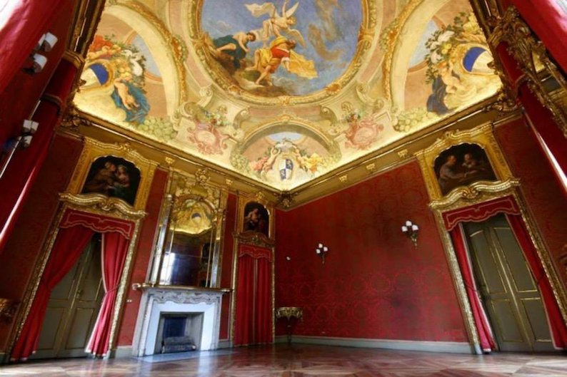 Gli interni del palazzo @ Palazzo Saluzzo Paesana