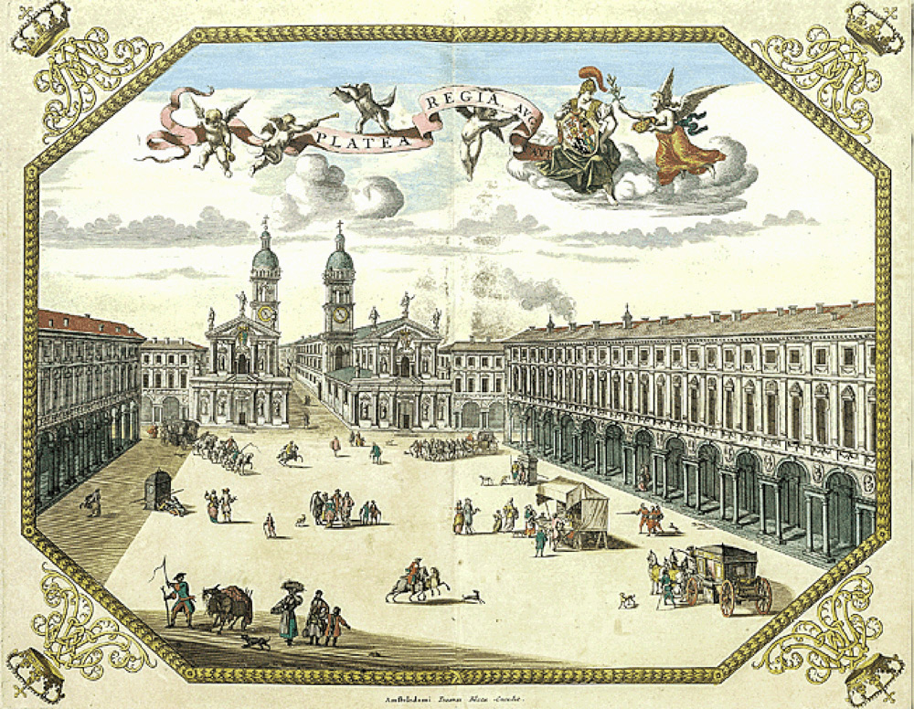 La Piazza Reale, centro del I ampliamento @ Il primo Ampliamento barocco