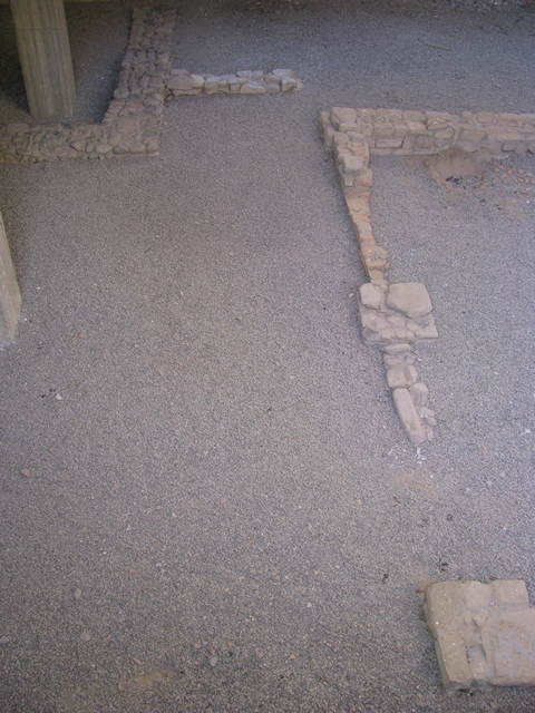 L'edificio dell'epoca romana @ Casa e laboratorio del vasaio