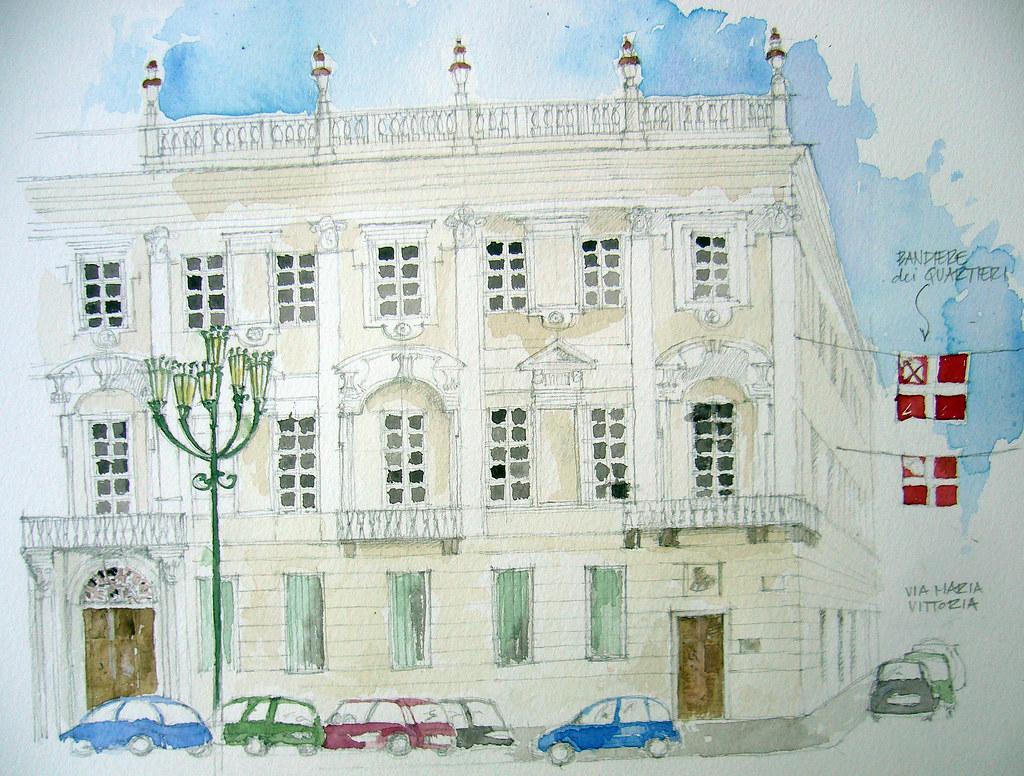Palazzo Roero di Guerene @ Piazza Carlina (Carlo Emanuele II)