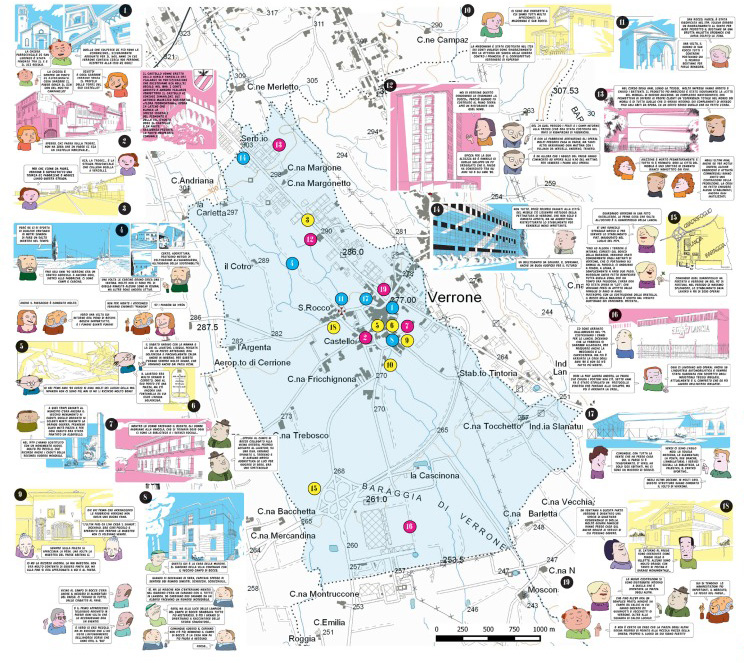 Mappa di comunità di Verrone @ Paesaggio Condiviso. Magnano e Verrone (BI) e Valle di Muggio (Canton Ticino)