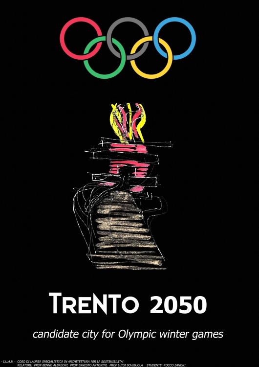 Trento Città candidata per i Giochi Olimpici Invernali del 2050 @ Piano di sviluppo sostenibile per Trento 2050 candidate city for Olympic winter games (TN)