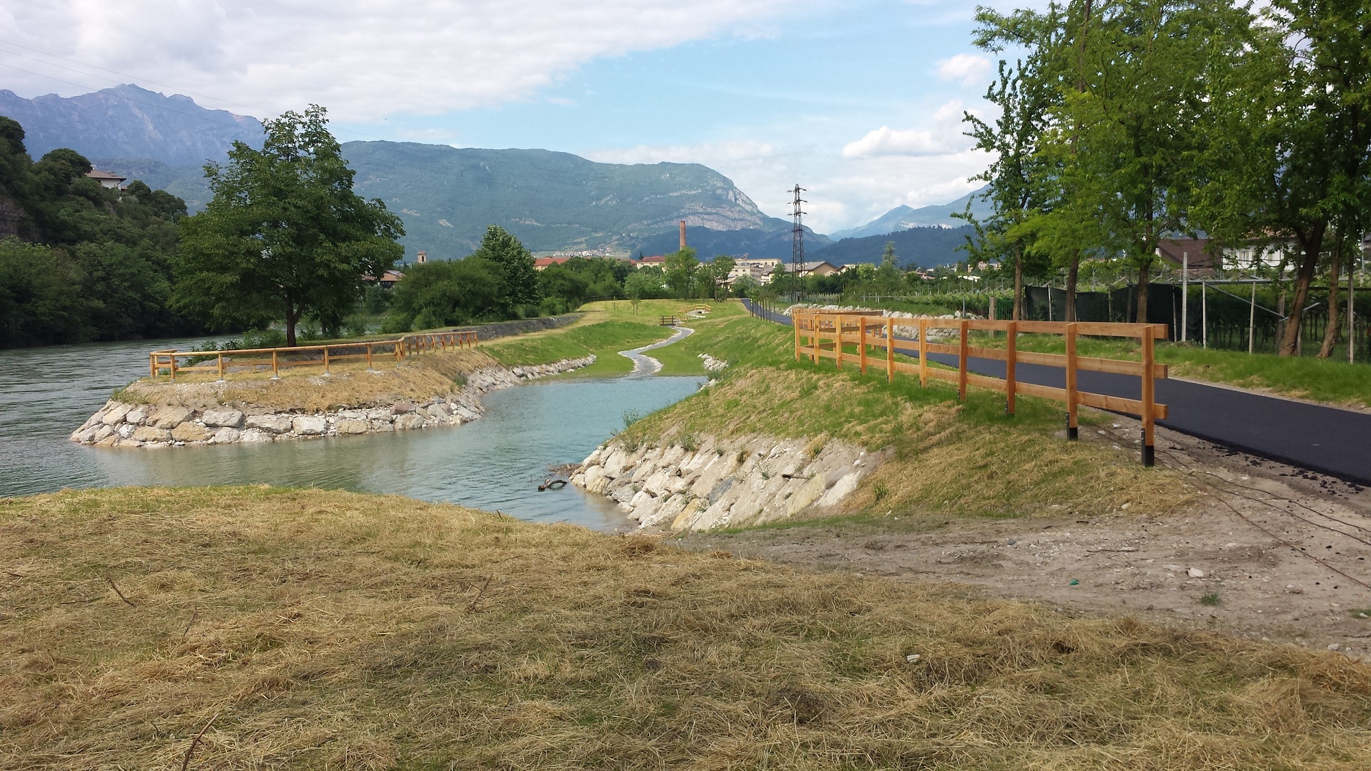 Nuovi habitat per la fauna @ Valorizzazione dell'area a valle della confluenza Leno- Adige