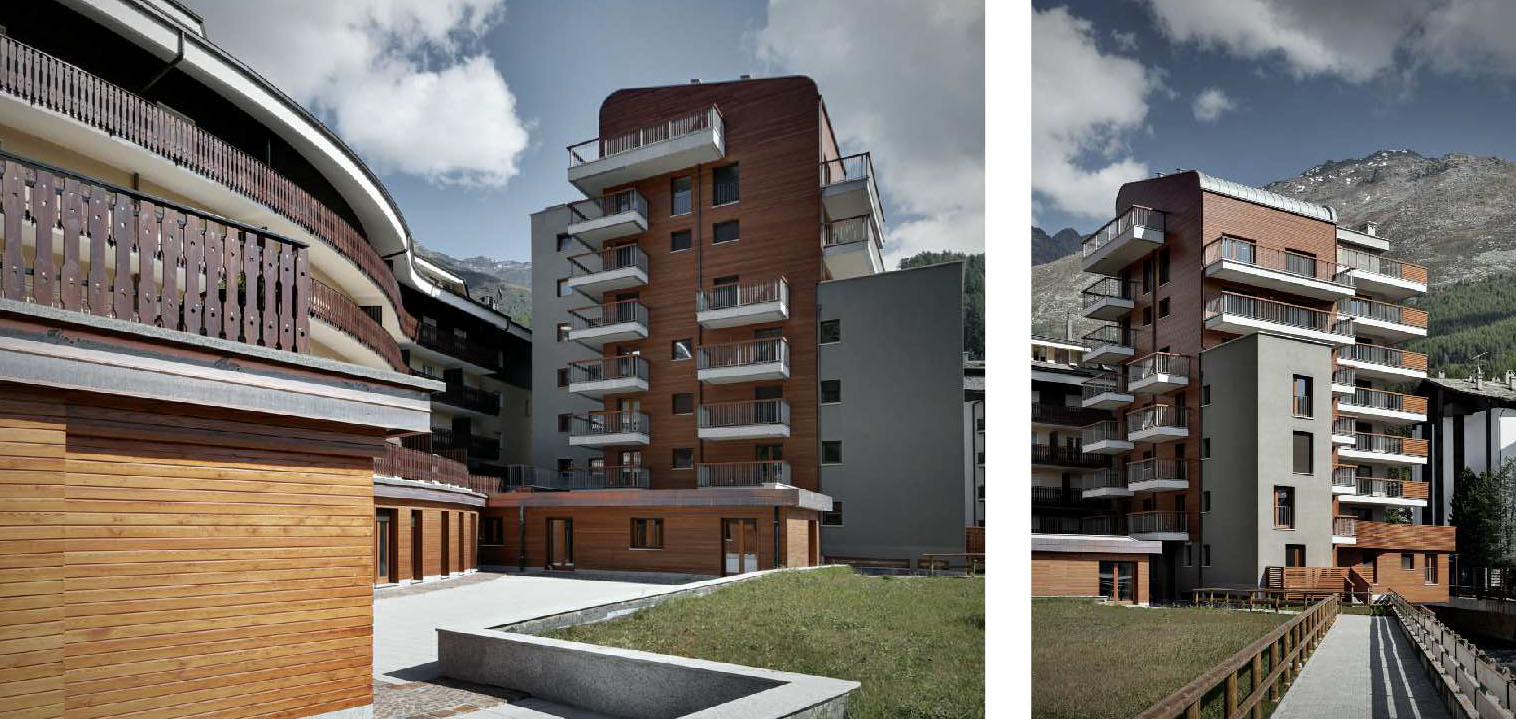 Nuovo insediamento turistico: edificio residenziale @ Fare Paesaggio: Making Madesimo (SO)