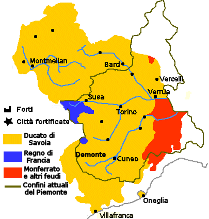 Rocca di Verrua Savoia AtlasFor