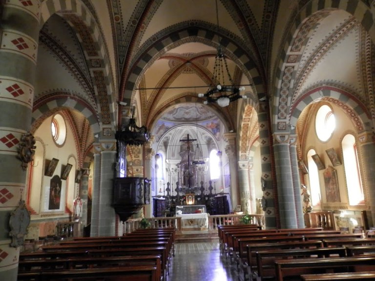 All'interno di Sant'Antonio Abate ci sono affreschi quattrocenteschi @ Mombaruzzo
