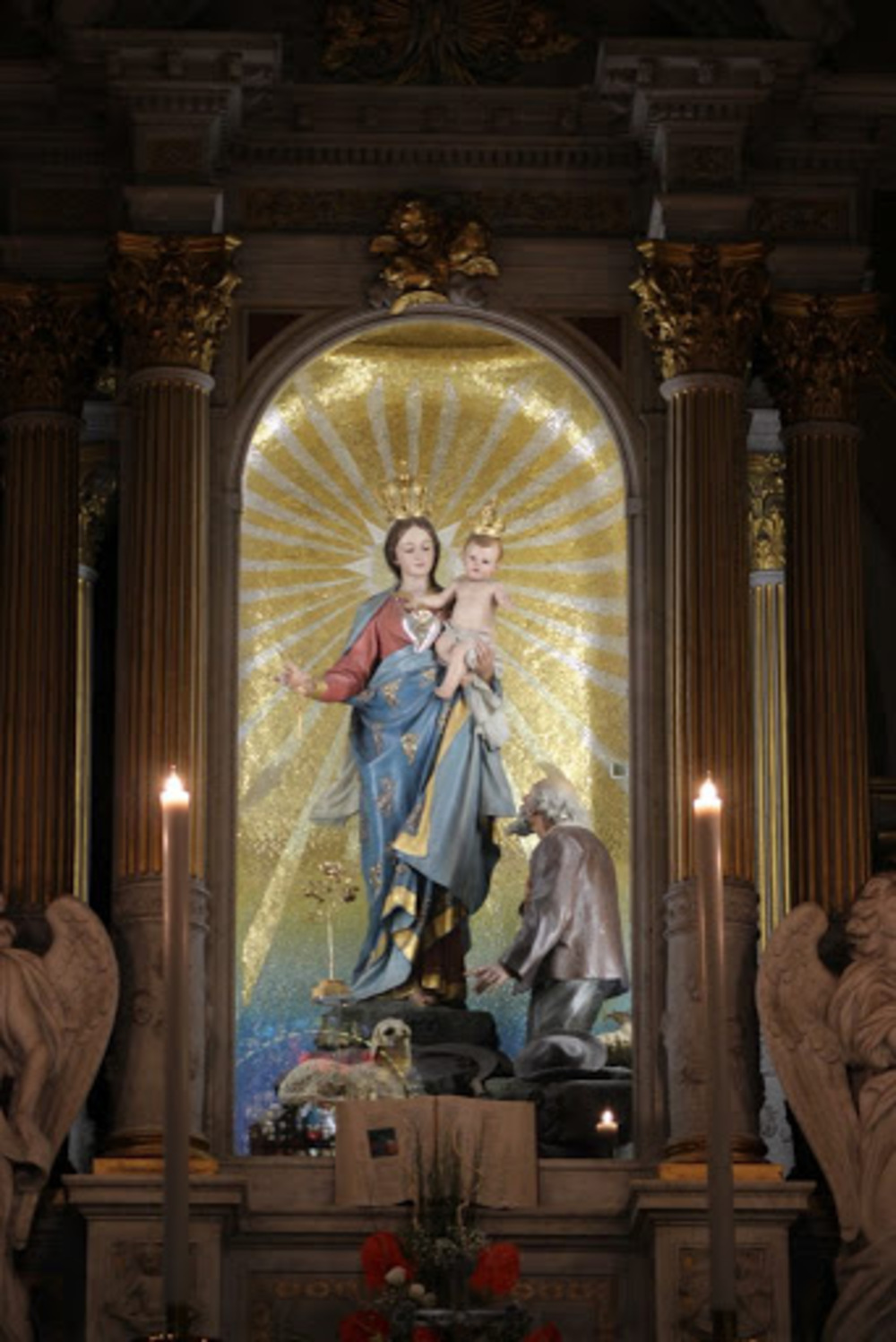 Particolari iconografici sulla Madonna della Guardia @ Santuario di Nostra Signora della Guardia
