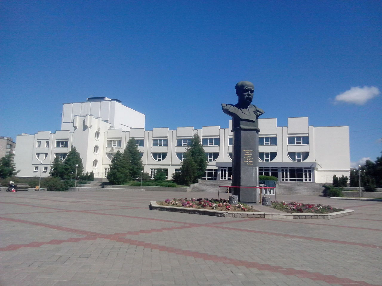 Il distretto che ospita il monumento @ Погруддя Тараса Шевченка / Busto di Taras Shevchenko