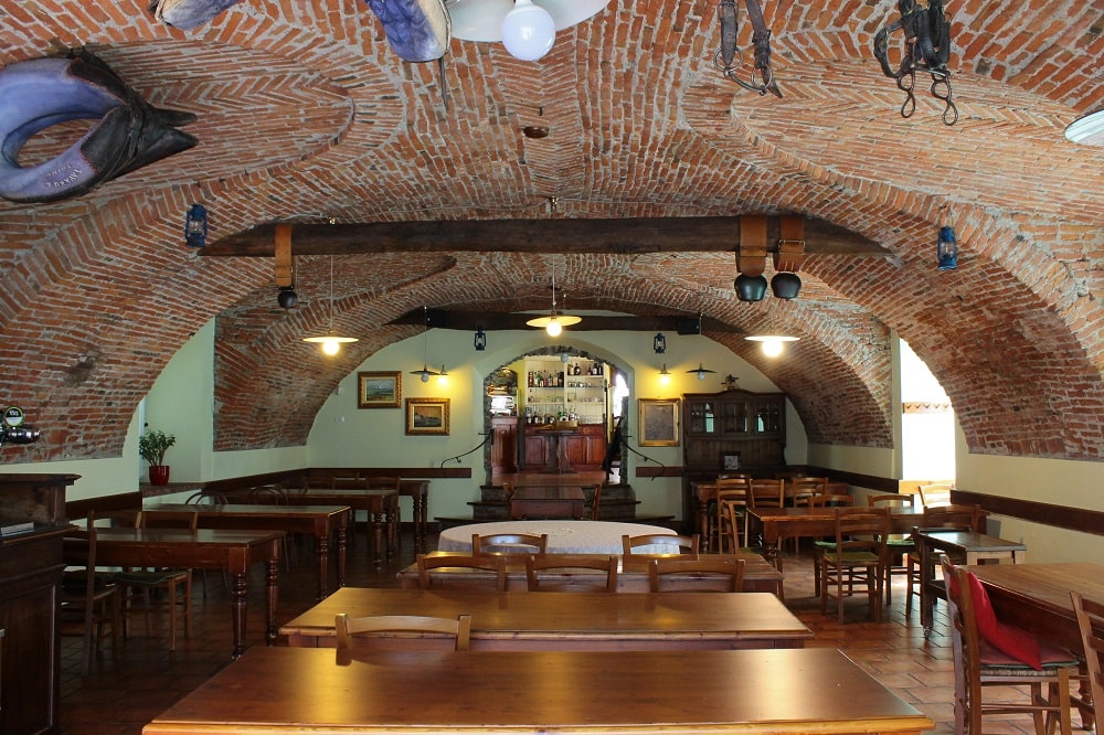 Una sala di origini antichissime @ Osteria La Sosta e La bottega del viandante