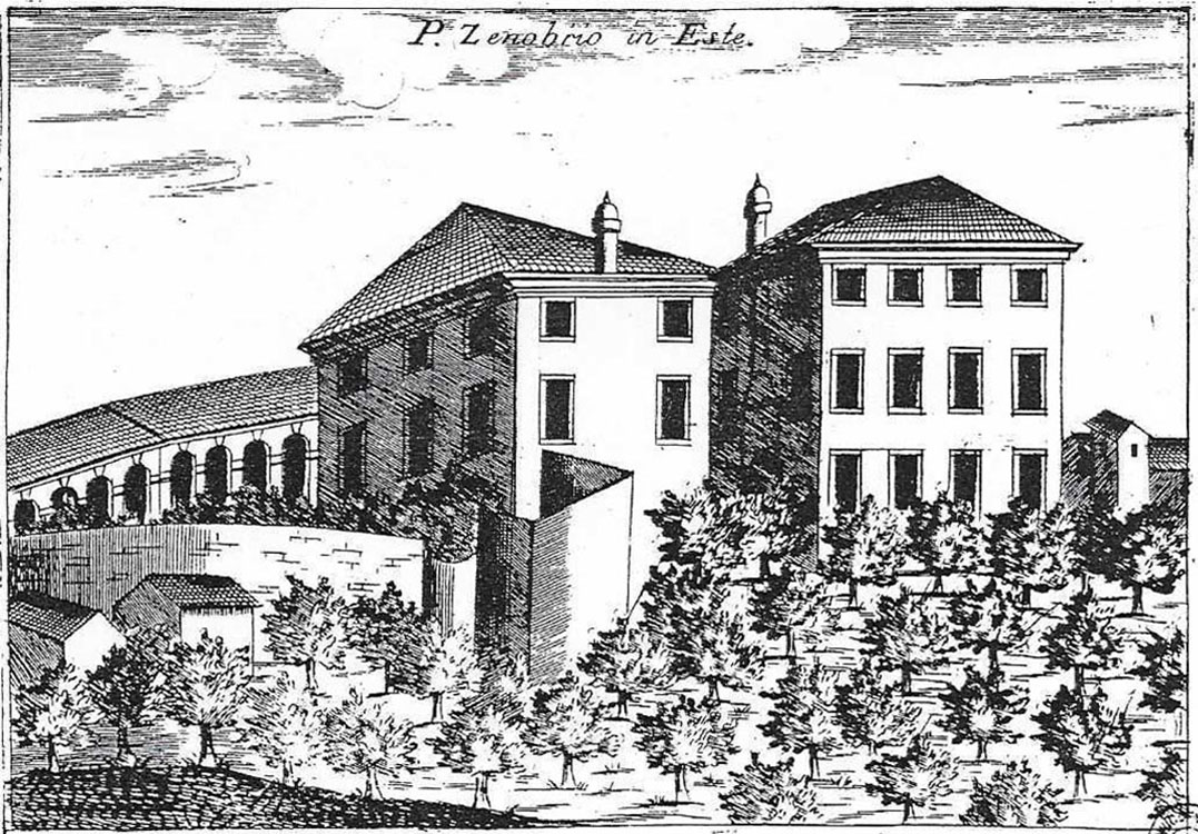 Dalle incisioni di Coronelli, 1711 @ Villa Zenobio-Albrizzi