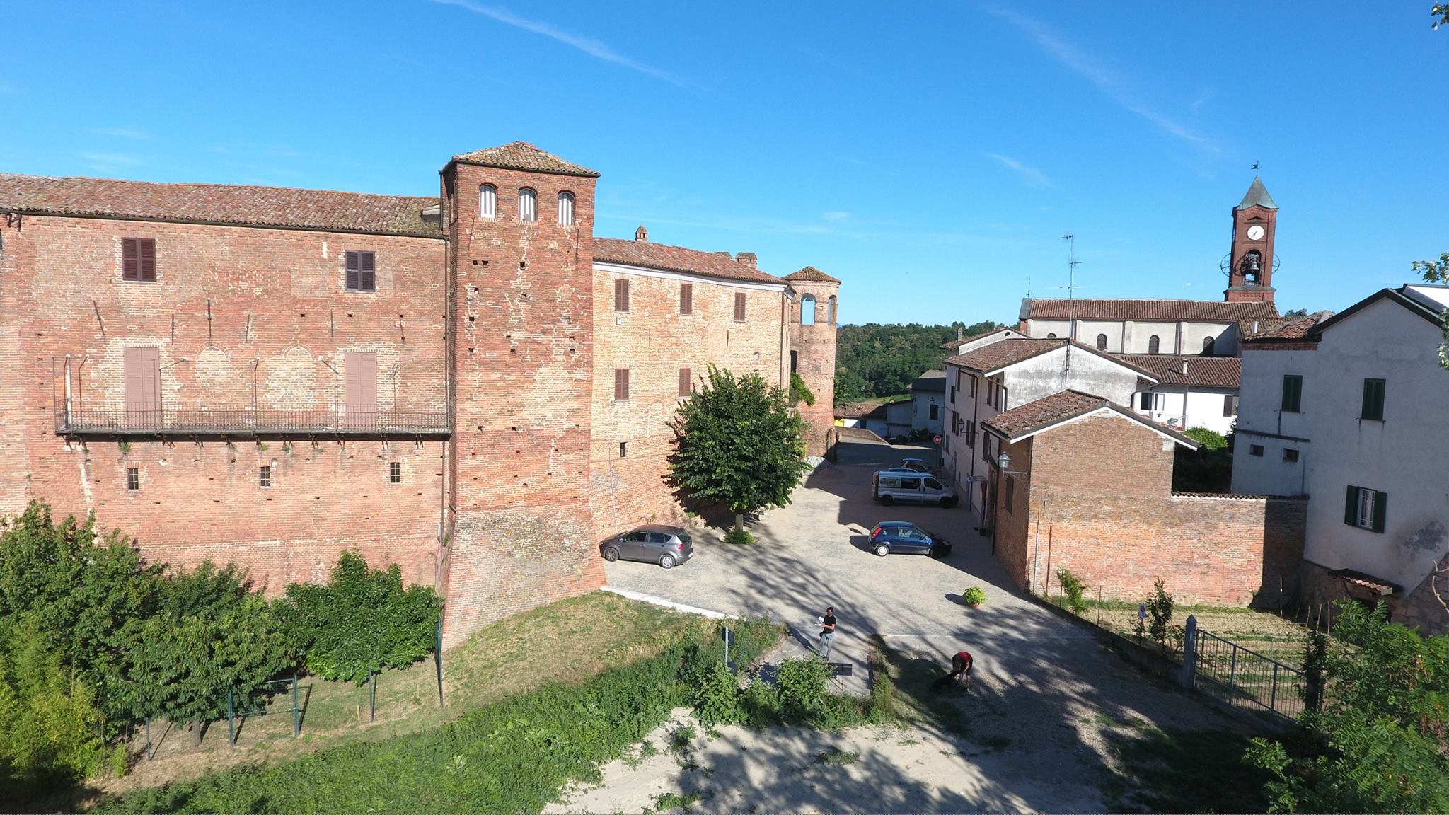 Un castello imponente @ Castello di Maranzana
