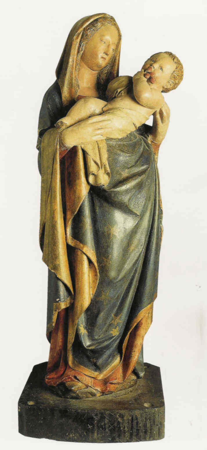La Madonna con Bambino della cripta @ Chiesa di Santo Stefano al Monte