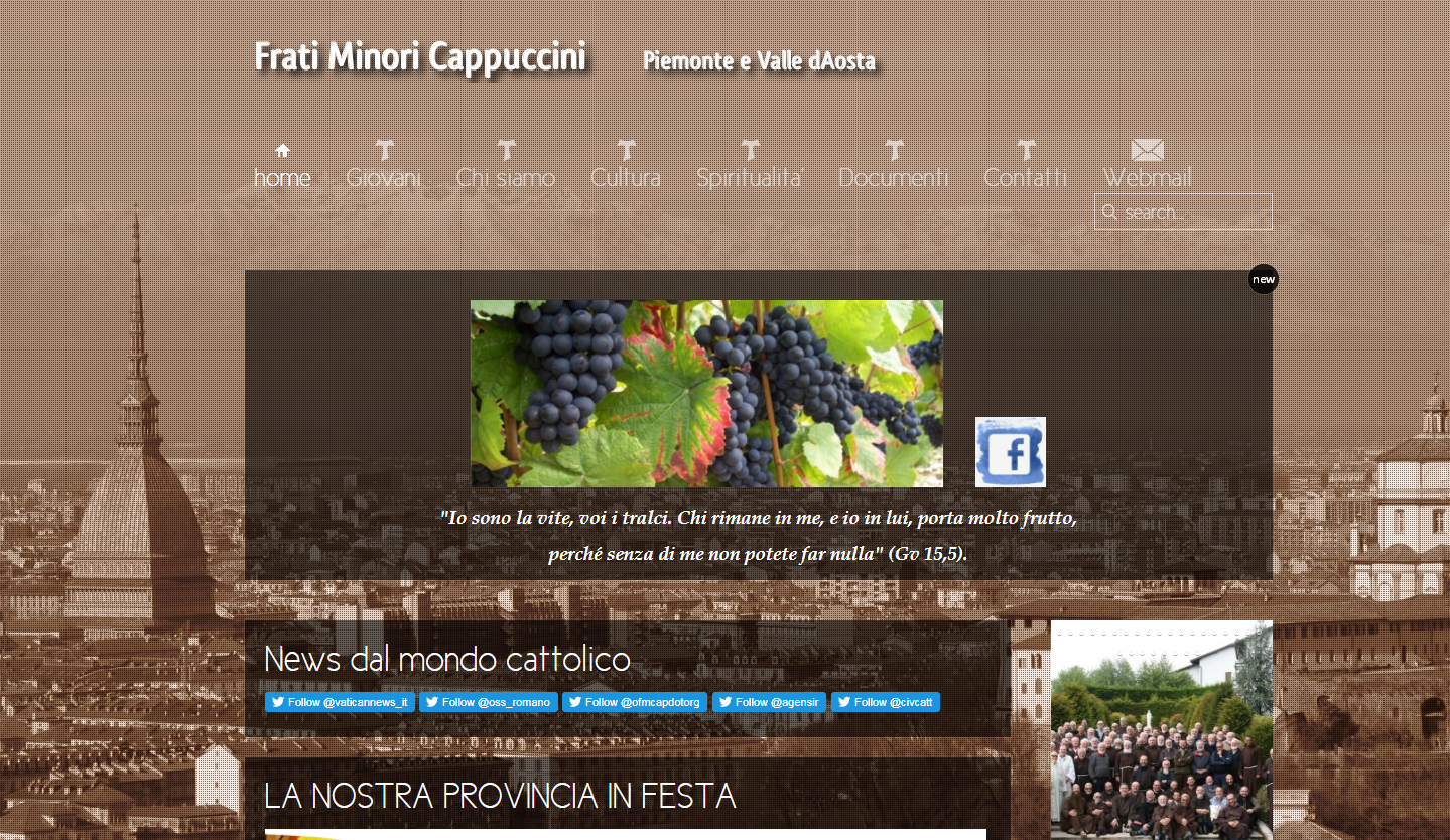 Presenza online @ Monte dei Cappuccini