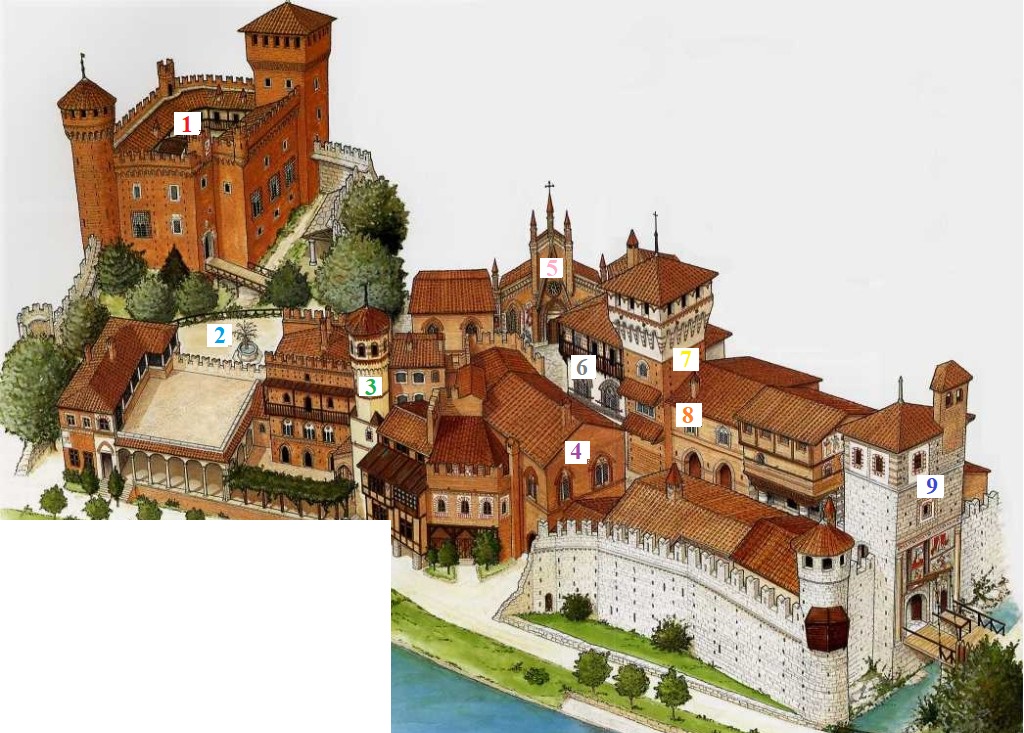 Ispirazioni storiche per le costruzioni @ Borgo medievale