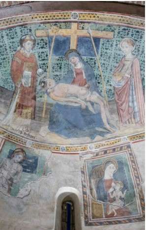 Gli affreschi presenti in Santa Maria dei Morti @ Santa Maria dei Morti