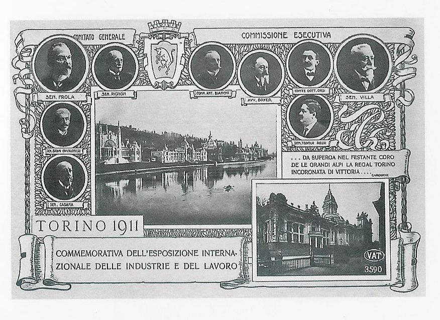 Cartolina commemorativa @ L'Esposizione internazionale del 1911. Work in Progress