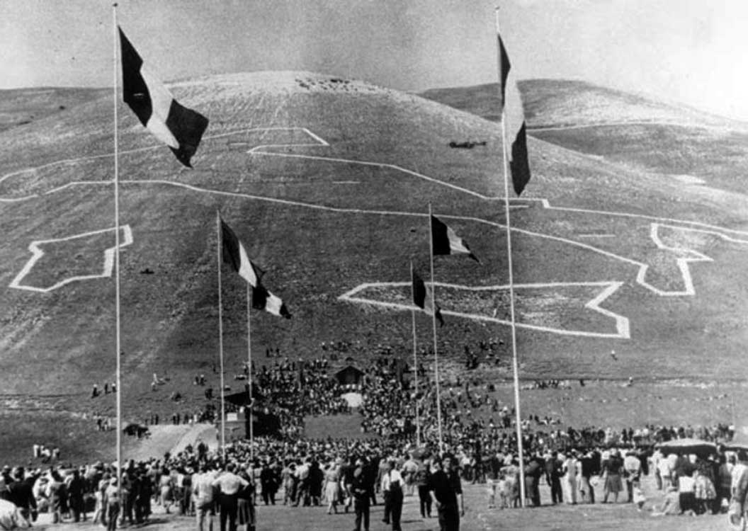 X Festa della Montagna:l'Italia di conifere, 1961 @ Castelluccio di Norcia