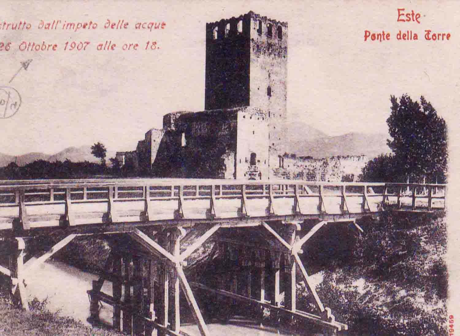 Cambia l'antico ponte sul Brancaglia @ Rocca di Ponte della Torre