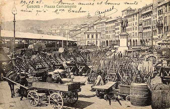 Intorno a Rubattino 100 anni fa @ Piazza Caricamento